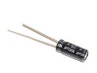 200PCS 220uF 25V Aluminum Radial Electrolytic Capacitor 6X12MM