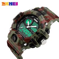 Wholesale SKMEI Brand Men Sports Watches Digital Quartz LED Military Watch Digital Man Analog Multifunctional Wristwatches Relogio Masculino