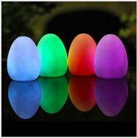Wholesale LED Mini Changeable Egg Flash Night Lights Lamp Festival Party Home Decoration Flash Lights Toys Indoor Lighting Fixtures
