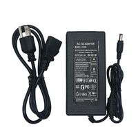 Wholesale Edison2011 AC V V To DC V A Power Supply Adapter Transformer A Charger Converter W for LED Strip Light