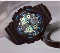Wholesale casual Military Sport Watch Men Top Brand Luxury Famous Electronic LED Digital Wrist Watch Male Clock For Man Western Europe