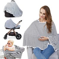Wholesale Cover Nursing Poncho Multi Use Cover for Baby Car Seat CanopyShopping CartStroller Lengthened Size Provide Full Privacy Breastfeeding