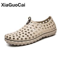 Wholesale XiaGuoCai Summer New Arrival Big Size Men s Clogs Antiskid Outdoor Lightweight assage Men s Sandals Fashion Men Beach Shoes
