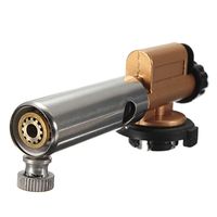 Wholesale M Portable Spray Nozzle Gas Torch Jet Flame Maker Lighter Gun Butane Weld Burner for Picnic BBQ X210