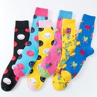 Wholesale Funky Colorful Cool Socks Happy Mens Novelty Loafer Cotton Socks Men Socks Funny Socks Modern Socks Art Male