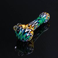 Wholesale New Product Colorful Tobacco Pipe cm Glass Pipes Smoking Bubblers For Mix Colors