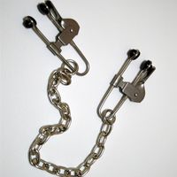 Wholesale Stainless Steel Metal Nipples Clamps Breast Clips Papilla Stimulator In Adult Games For Couples Fetish Sex Slave Toys For Women