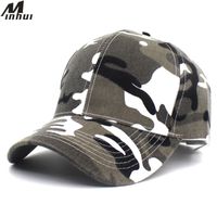Wholesale Minhui New Camouflage Baseball Caps for Adult and Kids Outdoor Casquette Snapback Hats for Men Gorras Hat Children