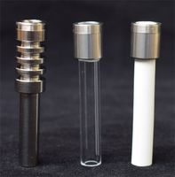 Wholesale Thread Titanium Quartz Ceramic Tips Nails for Nectar Collector Micro Nectar Collector V4 Kit Gr2 Titanium