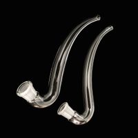 Wholesale Glass J Hook Adaptor mm Joint for Glass Pipe Water Bongs Ash Catcher Bowl