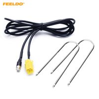 Wholesale FEELDO Car ISO Pin to MM Jack Stereo Audio Aux Cable Adapter For Fiat Grande Punto Alfa with Key Tools