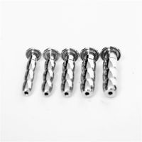 Wholesale Male Stainless steel Urethral tube catheter Sounding Bead Stimulate Plug urethra stretching Chastity Device BDSM sex toys for Men pro