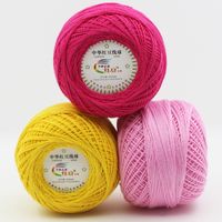 Wholesale 1ball g Lace Yarn Cotton Yarn for Crocheting Fine Combed Yarn Using mm Crochet g free ship
