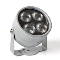 Wholesale 4 IR LED Infrared Illuminator Light IR Night Vision For CCTV Security Cameras Fill Lighting Metal Gray Dome Waterproof