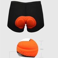 Wholesale Bike Shorts Comfortable Underwear Silicone D Padded Bicycle Men Cycling Shorts Black S XXL