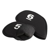 Wholesale High Quality Golf Head Cover Club Iron Putter Head Protector Set Neoprene Black New Hot Sale