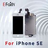 Wholesale EFaith Black and White For iPhone S SE Touch Panels Complete LCD with Digitizer Back Plate Home Button Front Camera Full Assembly Free DHL