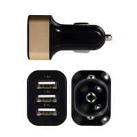 Wholesale Mini Port USB Charger Adapter for iPhone Black USB Car Charger for Xiaomi Mobile Phone
