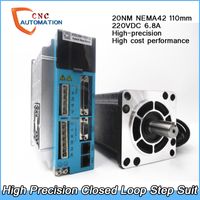 Wholesale High precision closed loop Stepper Motor Drive Kit Phase mm NEMA42 NM A line Encoder Engraving Cutting machine