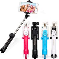 Wholesale Handheld mini Tripod Phone selfie stick Bluetooth Shutter Remote Controller Foldable Wireless for iPhone Selfie Stick