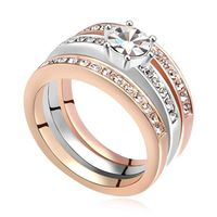 bague swarovski 3 anneaux bague swarovski 3 anneaux