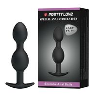 Wholesale PRETTY LOVE nightlife Butt Plug unisex silicone backyard Anal plug Balls Adult sex Toy Lover Gift Special anal stimulation S924