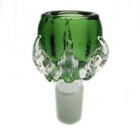 Wholesale Thick dragon claw glass bowl for water pipes smoking pipe mm glass bongs accessories