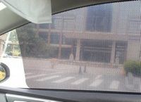 Wholesale Black Car Window Sun Shades Film Mesh Cover Visor Sunshades PVC Sticker For Window Headlight Cover