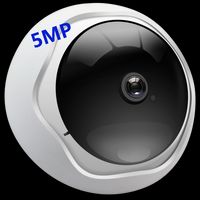 Wholesale 5MP XM degre panoramic Wireless Panoramic Camera Network WiFi Fisheye Security IP Camera Built in MIC