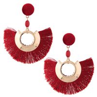Wholesale 2018 Bohemian Big Tassel Earrings For Women Lady Female Fringe Earring Handmade Brincos Statement New Earings Fashion Jewelry