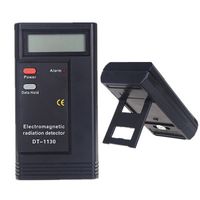 Wholesale New LCD digital electromagnetic radiation detector EMF meter dosimeter tester portable measuring instrument dhl