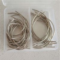 Wholesale 50pcs Combo Deal C Type Hair Weave Needle Canvas Repair Weaving Curved Sewing Needles Pins inch inch