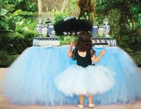 Discount Tulle Table Decorations Baby Shower Tulle Table