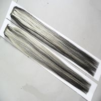 Wholesale P1B Brazilian Straight Hair Bundles Piece quot inch Human Hair Weave Bundles g Non Remy Hair Extensions