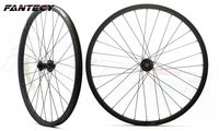 Wholesale FANTECY carbon bicycle wheels hookless er mountain bike wheelset inch MTB bike DH carbon wheelset mm width mm depth