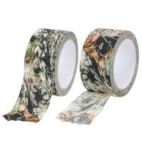 Wholesale 10m Waterproof Dead Leaves Camo Duct Tape Gun Hunting Outdoor Camping Camouflage Stealth Tape Wrap for Hunting Gun Accessories