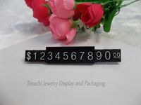 Wholesale Plastic U S Dallar Price Tags Counter Lable for Jewelry Stores Diamond Stores Gem Shop cm
