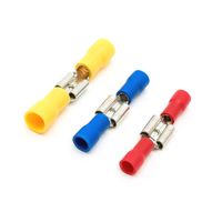 Wholesale 600PRS Suyep Butt Connector Crimp Terminal Male Female Pre Insulating Joint Assortment Kit Fitted A W G
