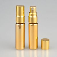 Wholesale Hot Selling Mini Portable Glass ml Perfume Spray Bottles Atomizer Refillable Empty Cosmetic Containers For Travel