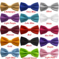 Wholesale 24 colors Fashion Novelty Bowties Man and Women printing neckwear Adjustable Tuxedo Wedding Bow Tie Neckties Neckwear