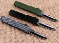 Wholesale mini Key buckle auto knife aluminum T6 pocket Folding mini cutting tool gift knives xmas knife
