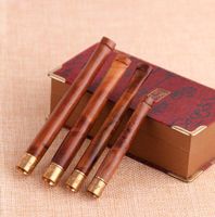 Wholesale The mm filter cigarette can be used to clean the cigarette holder copper head pull rod double filter cigarette holder