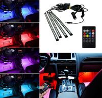 Wholesale Auto Interni RGB COLOUR LED STRIP LIGHT KIT WIREL MUSIC Control color