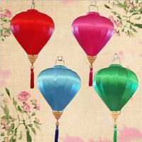 Wholesale 10 chinese lantern hangings cloth lantern decoration new year decoration festive supplies christmas ornaments