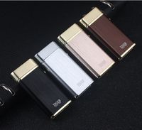 Wholesale New Arrival Tiger Open cover Double Arc Smart Cigarette Lighter USB Charging Windproof Lighter Torch Metal Wire Business Gift