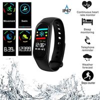 Wholesale Smart Band Watch Bracelet Wristband Fitness Tracker Blood Pressure HeartRate Monitor M3s Color Screen Waterproof for Android IOS Phone