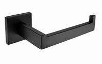 Wholesale matte black color solid stainless steel Toilet paper holder or towel holder dispenser stainless steel roll hanger inwall mount SM456