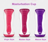 Wholesale 3 Styles Masturbation Cup MINI Vagina Pocket Tight Pussy Realistic Vagina Virgin Maiden Mature Series Cup Adult Masturbator Toys For Men