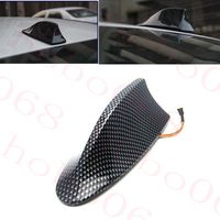 Wholesale 1pcs For Any BMW Car Carbon fiber Colour Antenna Signal Decoration Shark Fin Replacement Sticker Roof mm