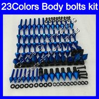 Wholesale Fairing bolts full screw kit For Aprilia RSV1000R RSV1000 R RSV Body Nuts screws nut bolt kit Colors